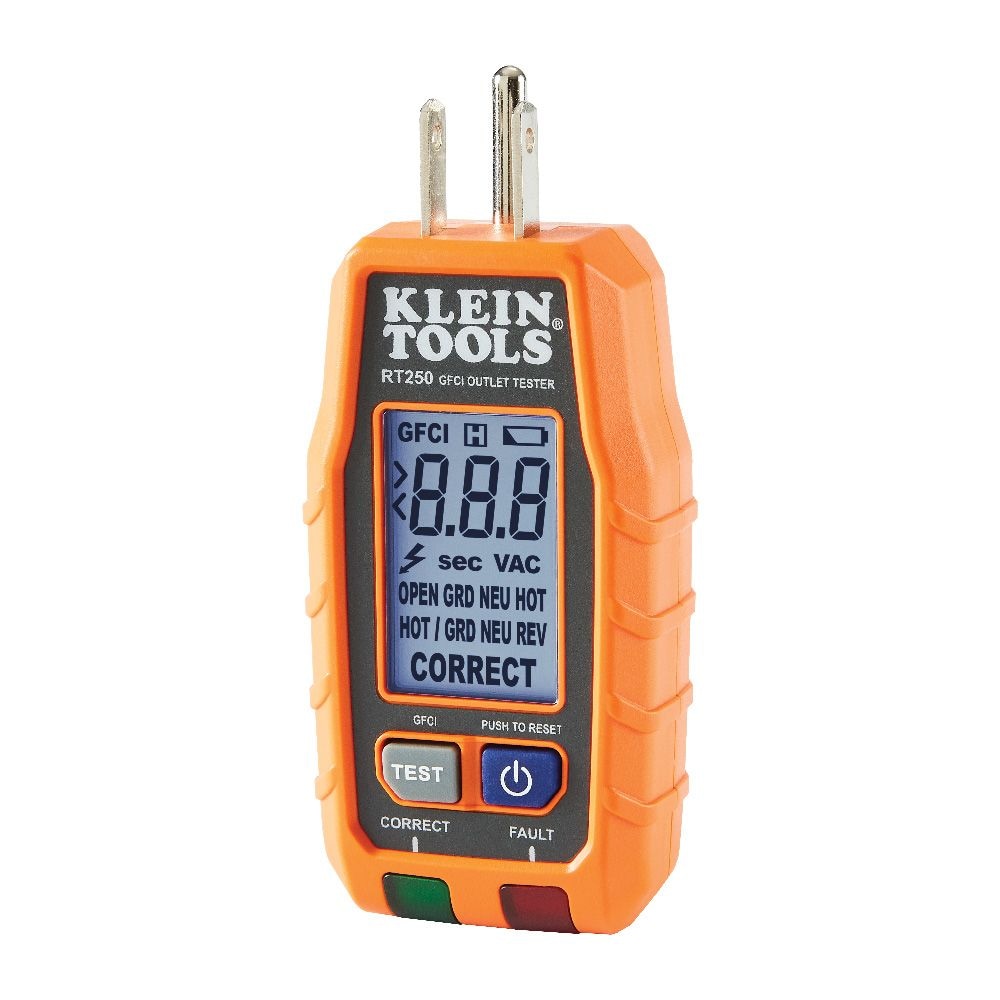 GFCI Receptacle Tester with LCD