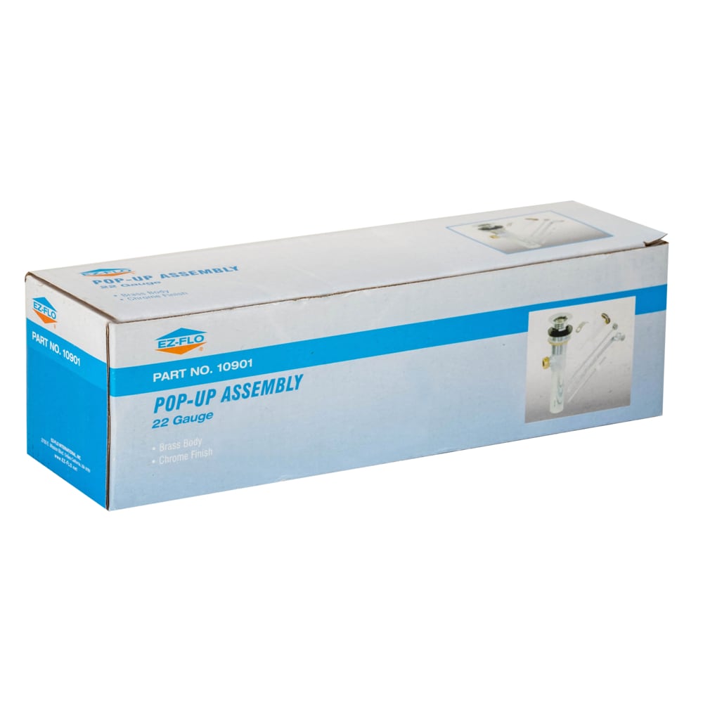 22-Gauge Pop-Up Assembly, Chrome