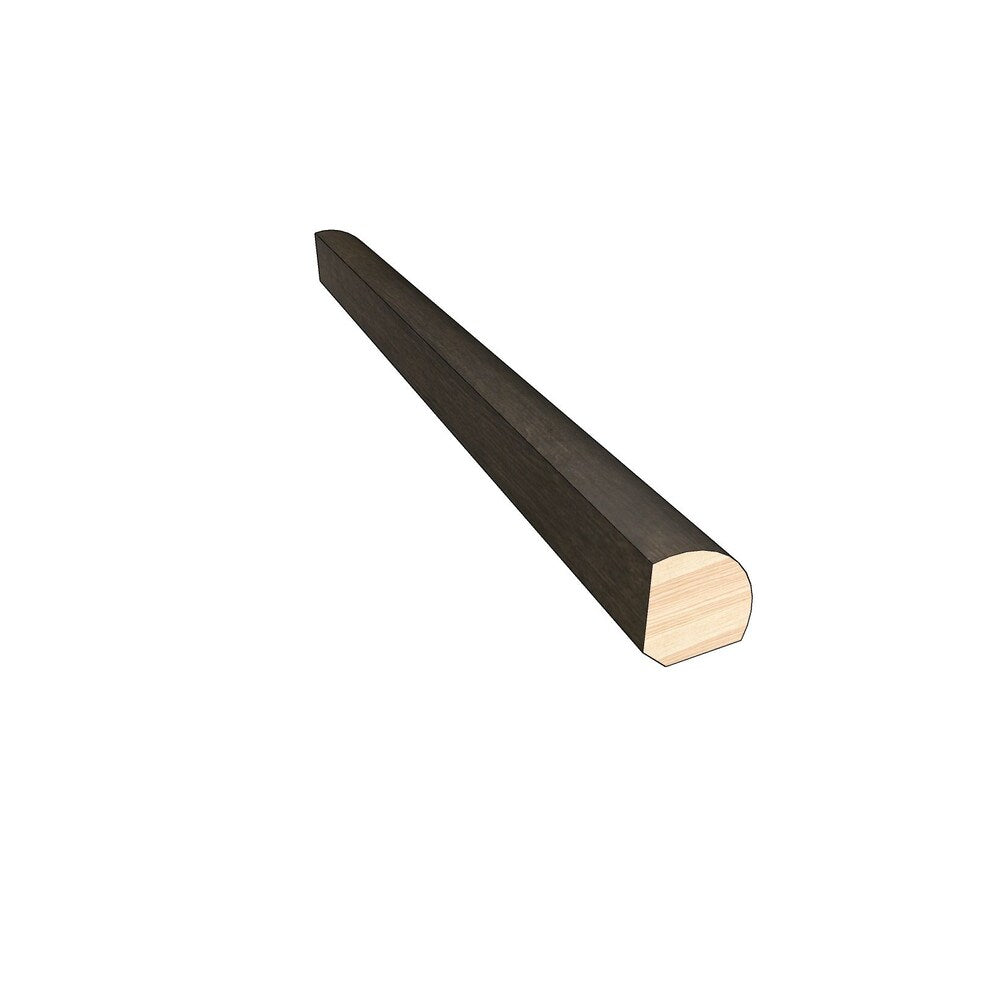 Tanned Leather 3/4-inch Thick x 3/4-inch Wide x 78-inch Length Hardwood Quarter Round