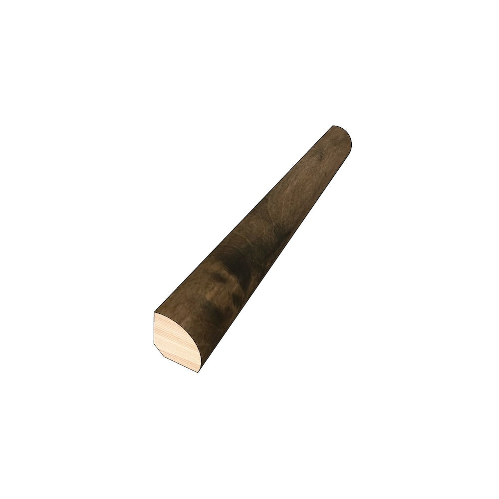 Amaretto 3/4-inch Thick x 3/4-inch Wide x 78-inch Length Hardwood Quarter Round