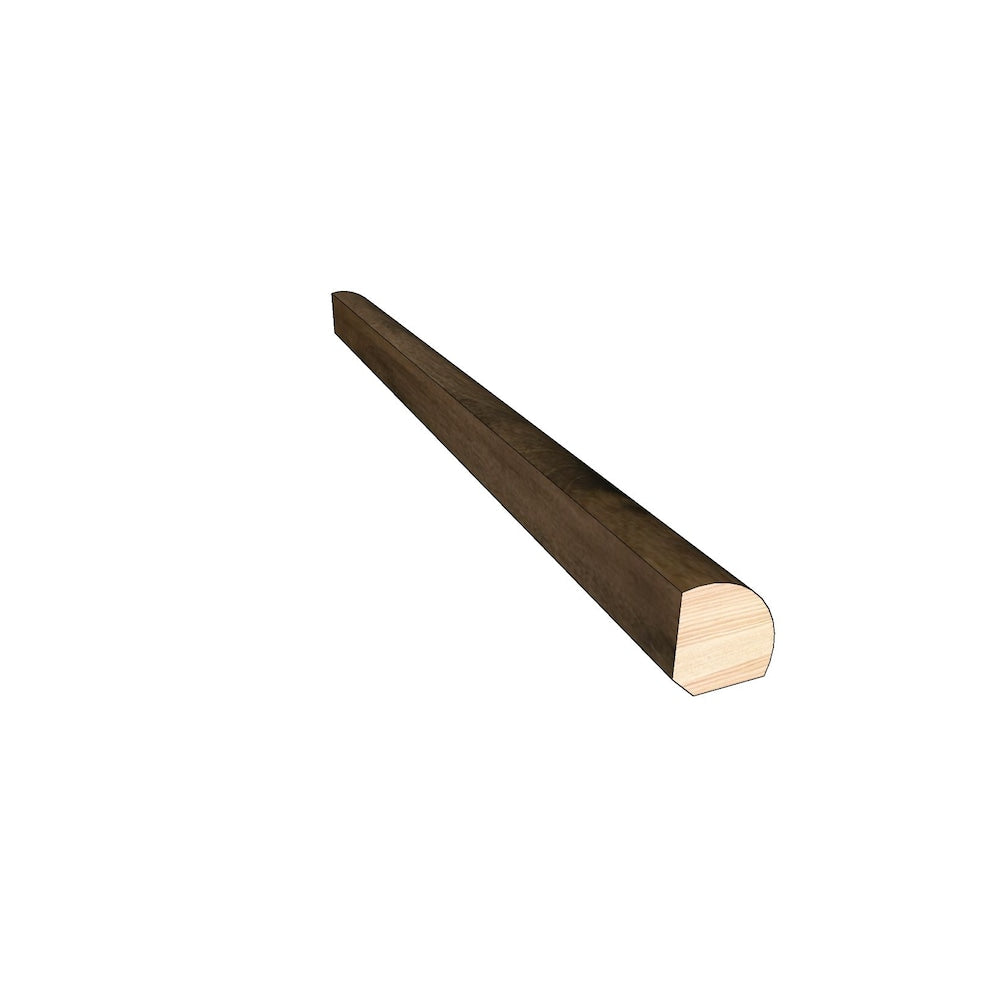 Amaretto 3/4-inch Thick x 3/4-inch Wide x 78-inch Length Hardwood Quarter Round