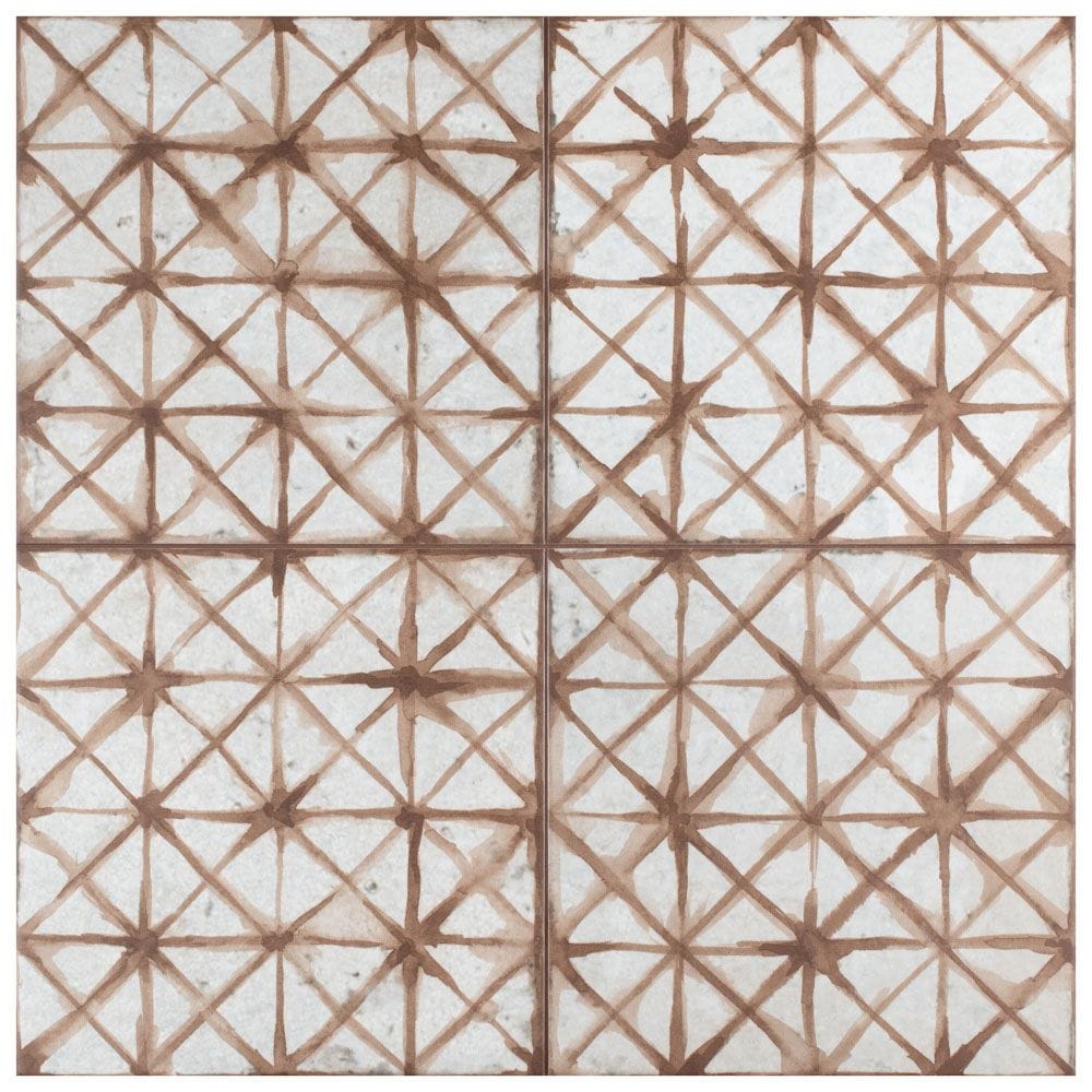Kings Temple Oxide 17-5/8-inch x 17-5/8-inch Ceramic Floor and Wall Tile (11.02 sqft/case)