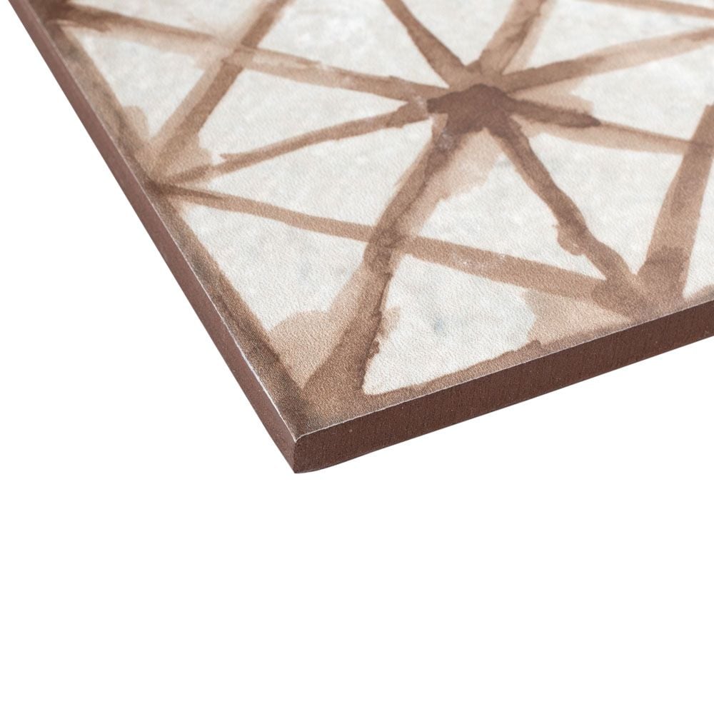 Kings Temple Oxide 17-5/8-inch x 17-5/8-inch Ceramic Floor and Wall Tile (11.02 sqft/case)