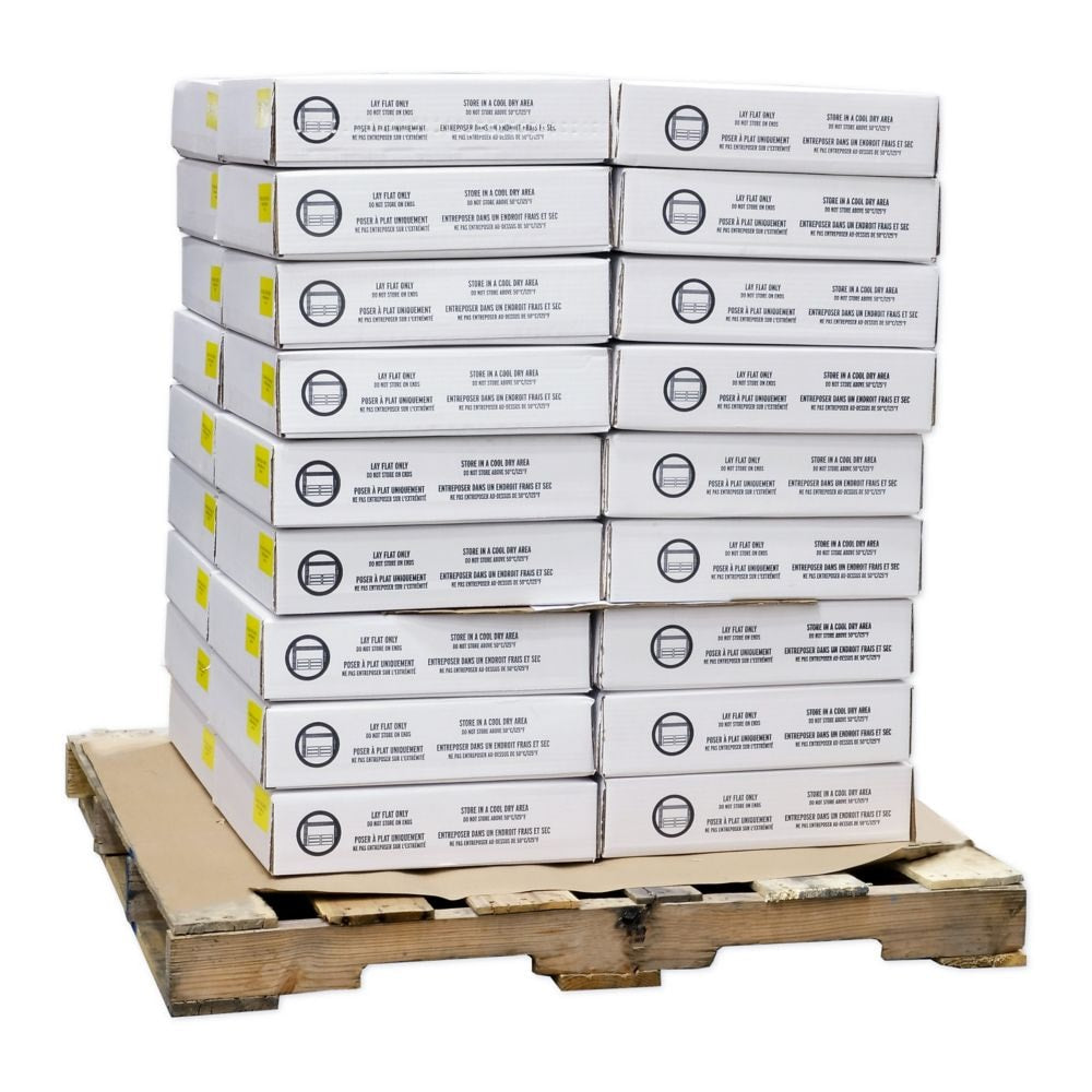 Plinthe murale en caoutchouc de 4 pouces, gris argenté (36 boîtes de rouleaux de 120 pieds)