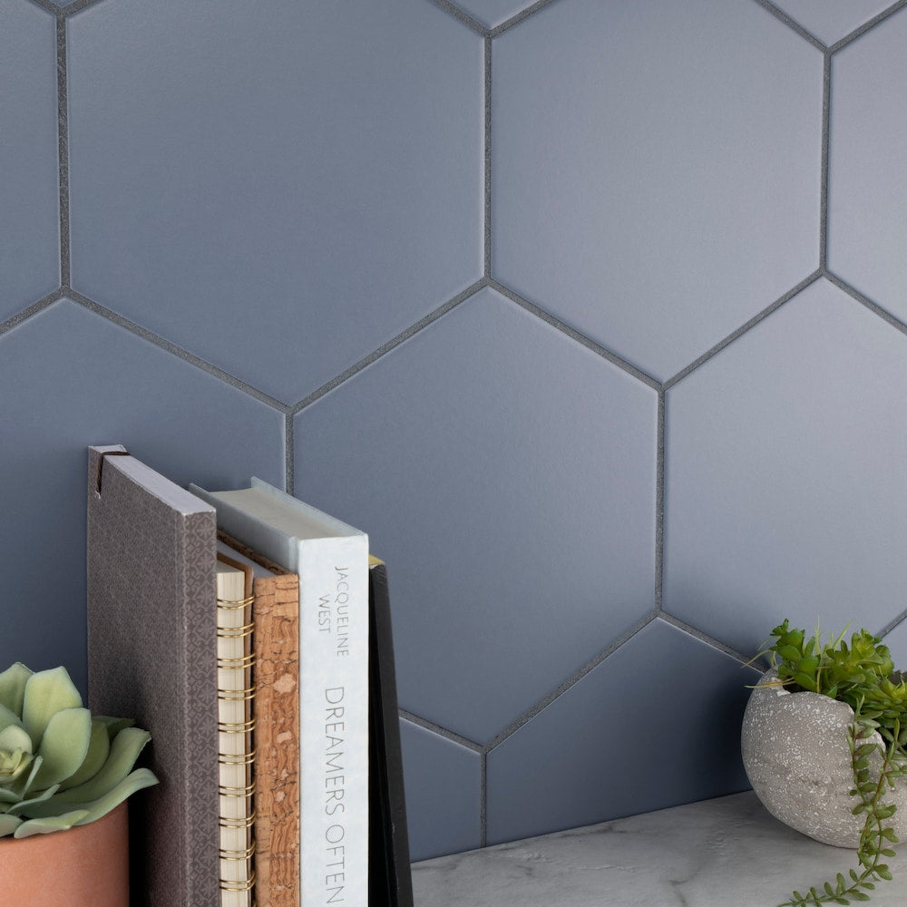 Textile Hex 9-7/8-inch x 8-5/8-inch Ducados Porcelain Floor and Wall Tile (11.56 sq. ft. / case)