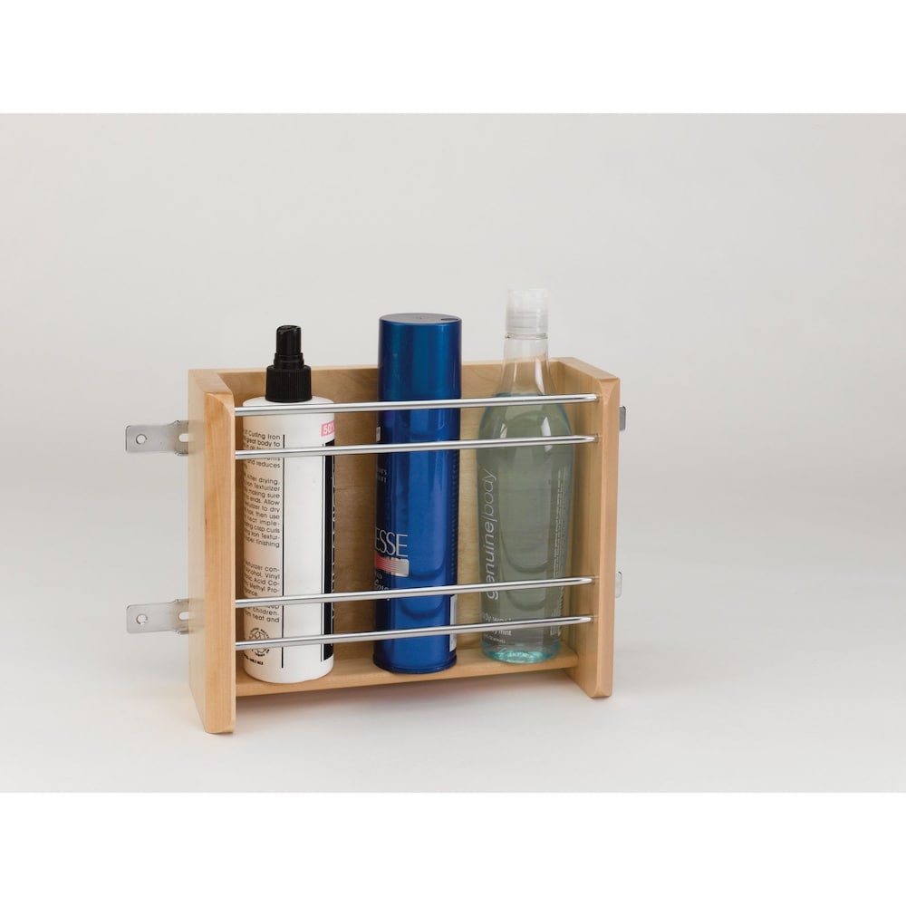 10 1/8 in (257 mm) Door Mount Foil Rack-Maple