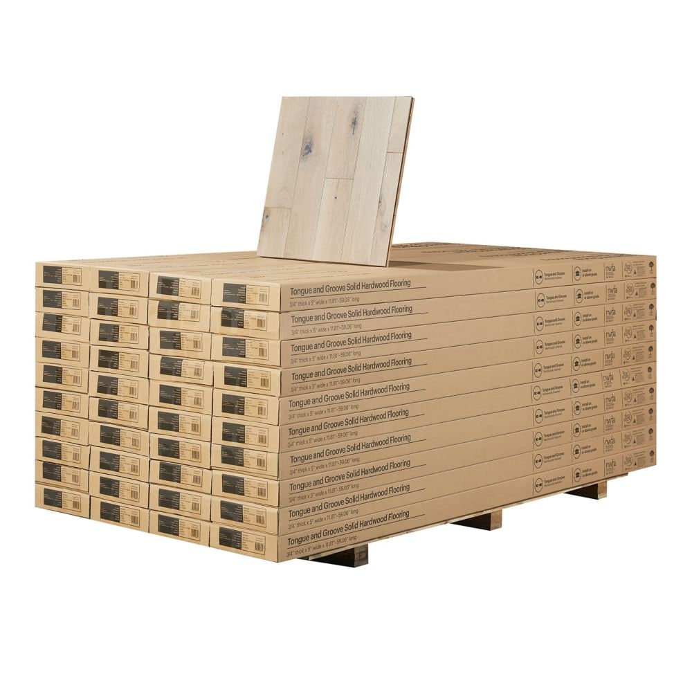 French Oak Pelican Hill 3/4-inch Thick X 5-inch Wide Solid Hardwood Flooring (904 sq. ft./pallet)