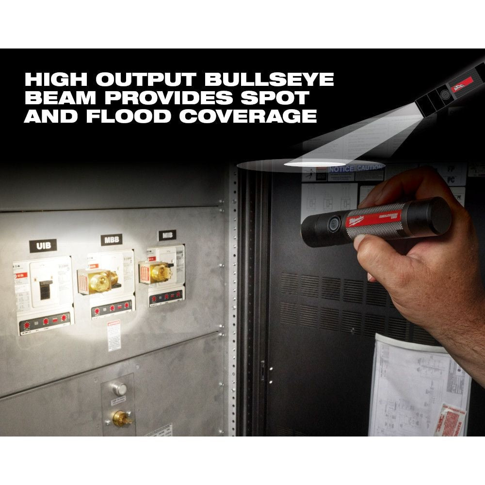 800 Lumens LED USB Rechargeable HP Fixed Focus Flashlight