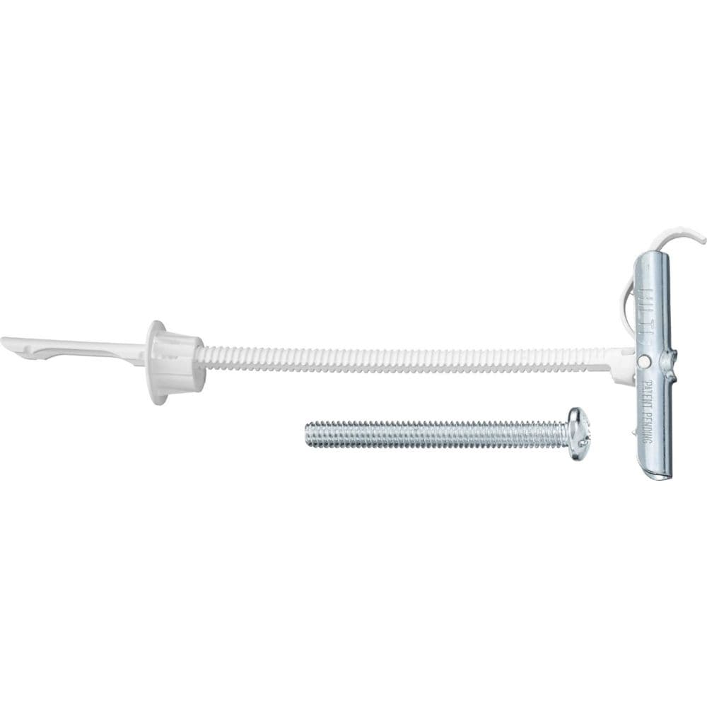 Boulon d'ancrage en métal pour cloison sèche HTB de 2-1/4 pouces avec vis à tête ronde fendue (paquet de 100)