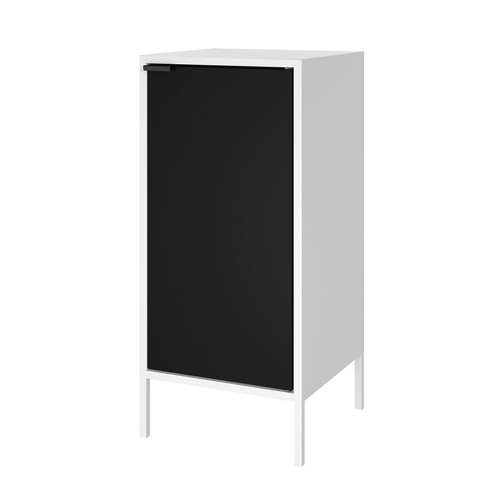 Baxter 53.54" TV Stand with Wine Rack in Rustic Brown and Yellow