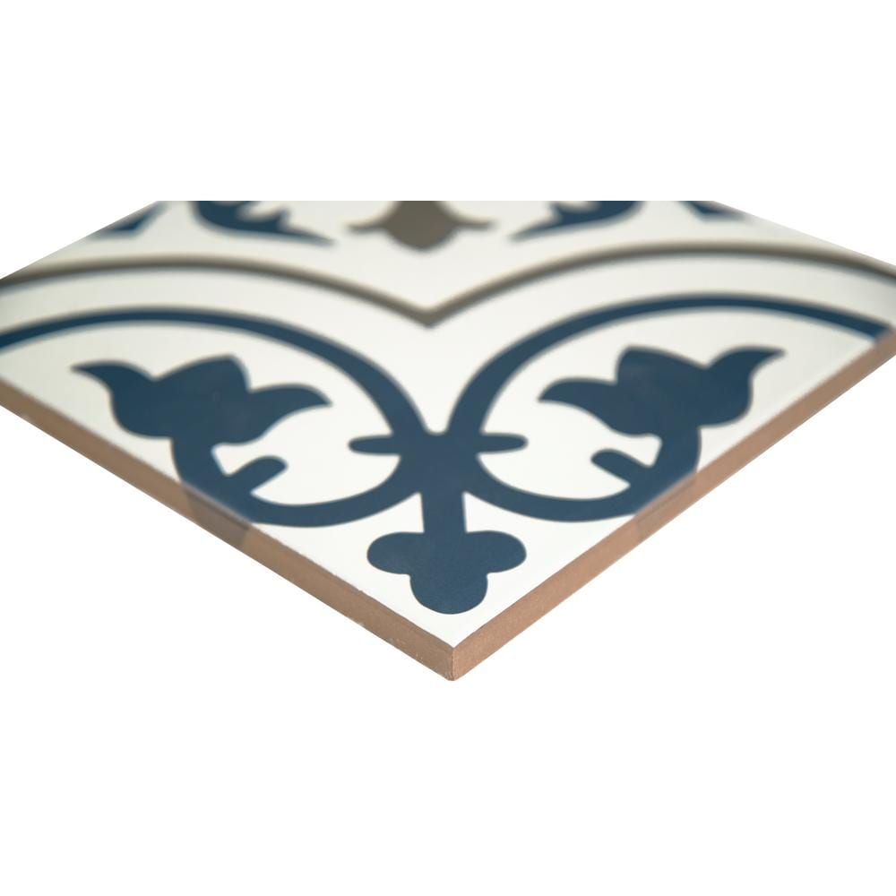 Zanzibar 8-inch x 8-inch Glazed Porcelain Floor and Wall Tile (5.16 sq. ft. / case)