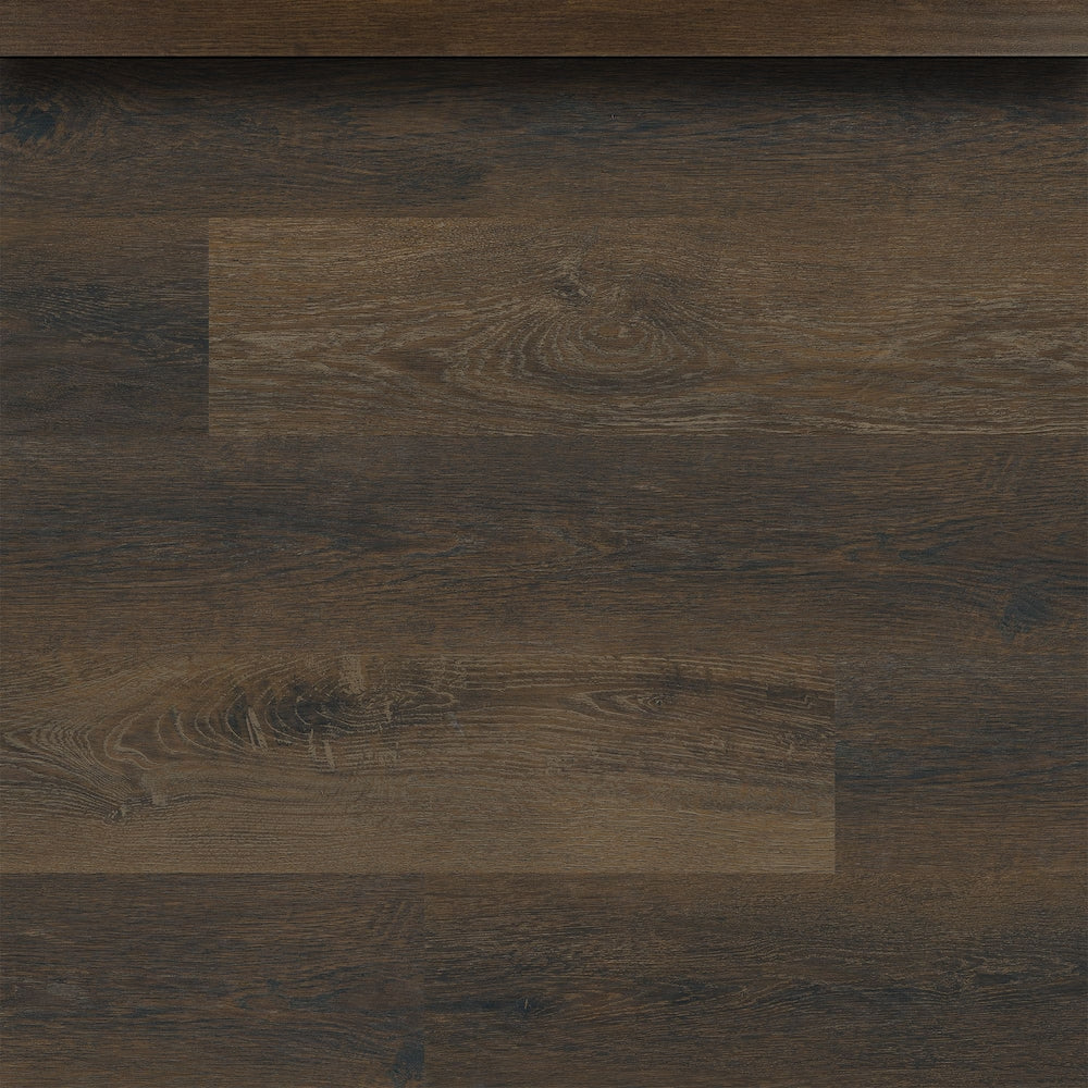 Réducteur en vinyle de luxe Woodland en noyer vieilli de 3/4 po d'épaisseur x 3/5 po de largeur x 94 po de longueur
