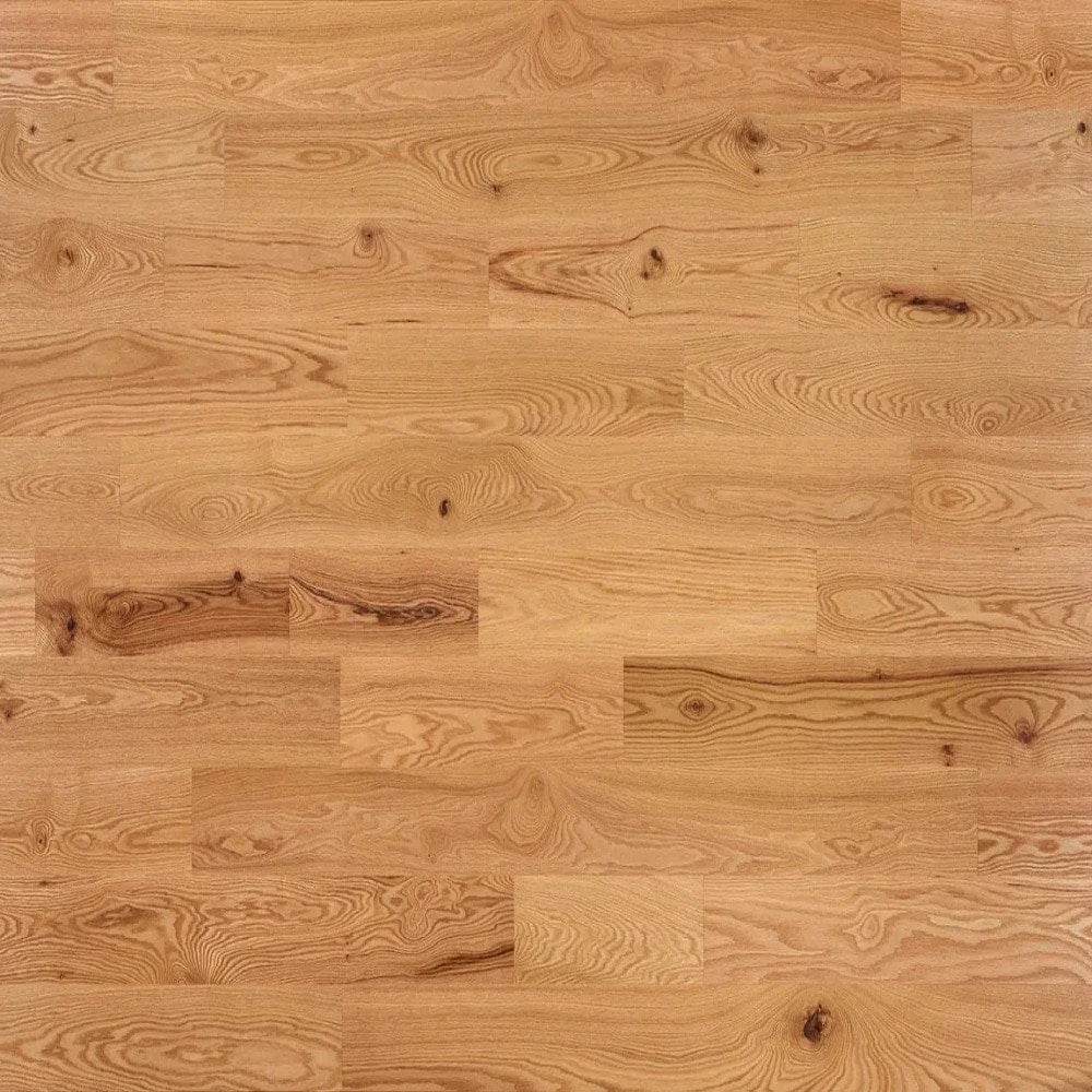 Natural Red Oak 3/4 T x 4-1/4 W x Random Length Natural Matte Hardwood Floor (17 sq.ft./case)