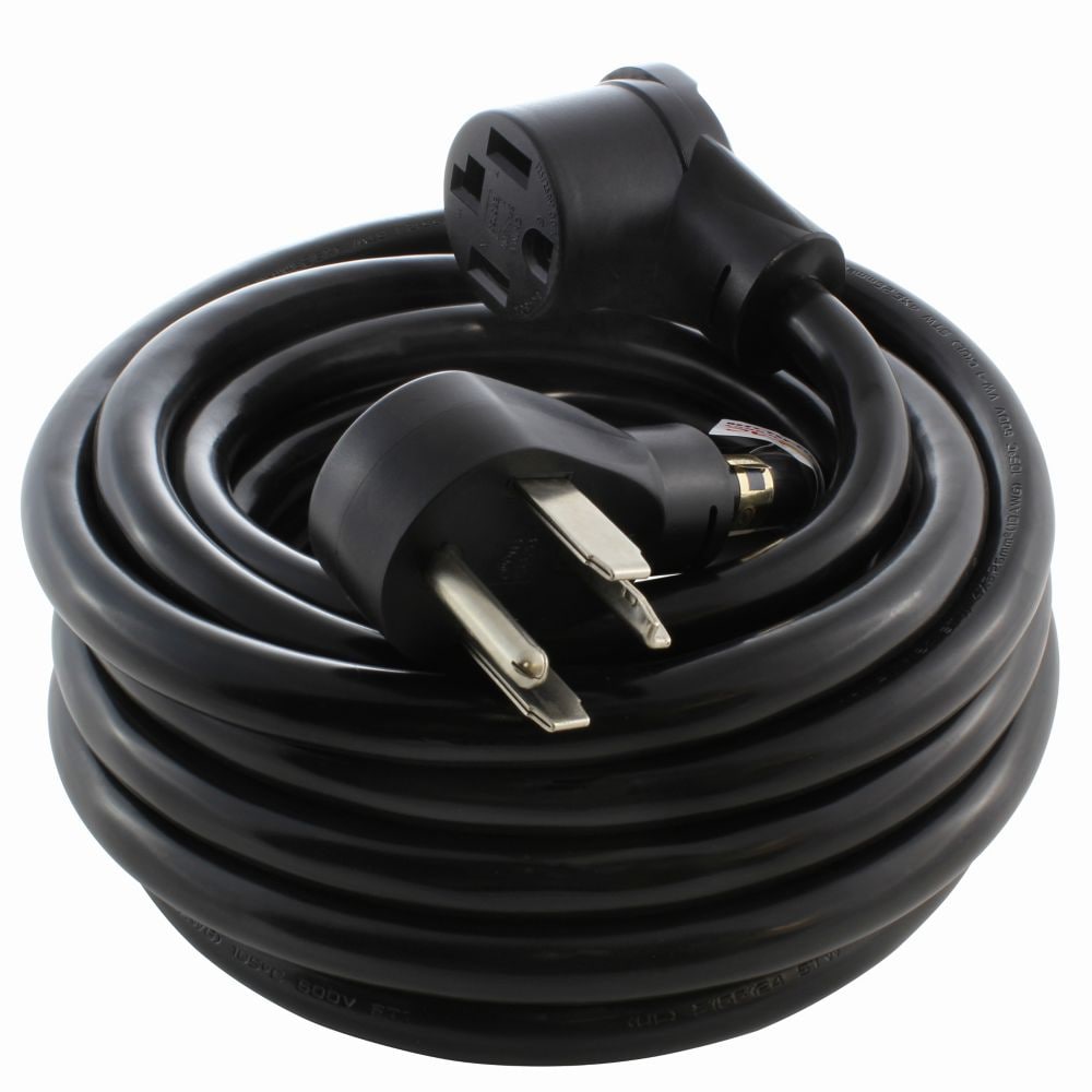 25ft. 30A 125/250Volt NEMA 14-30 4-Prong Dryer Heavy Duty STW 10/4 Extension Cord