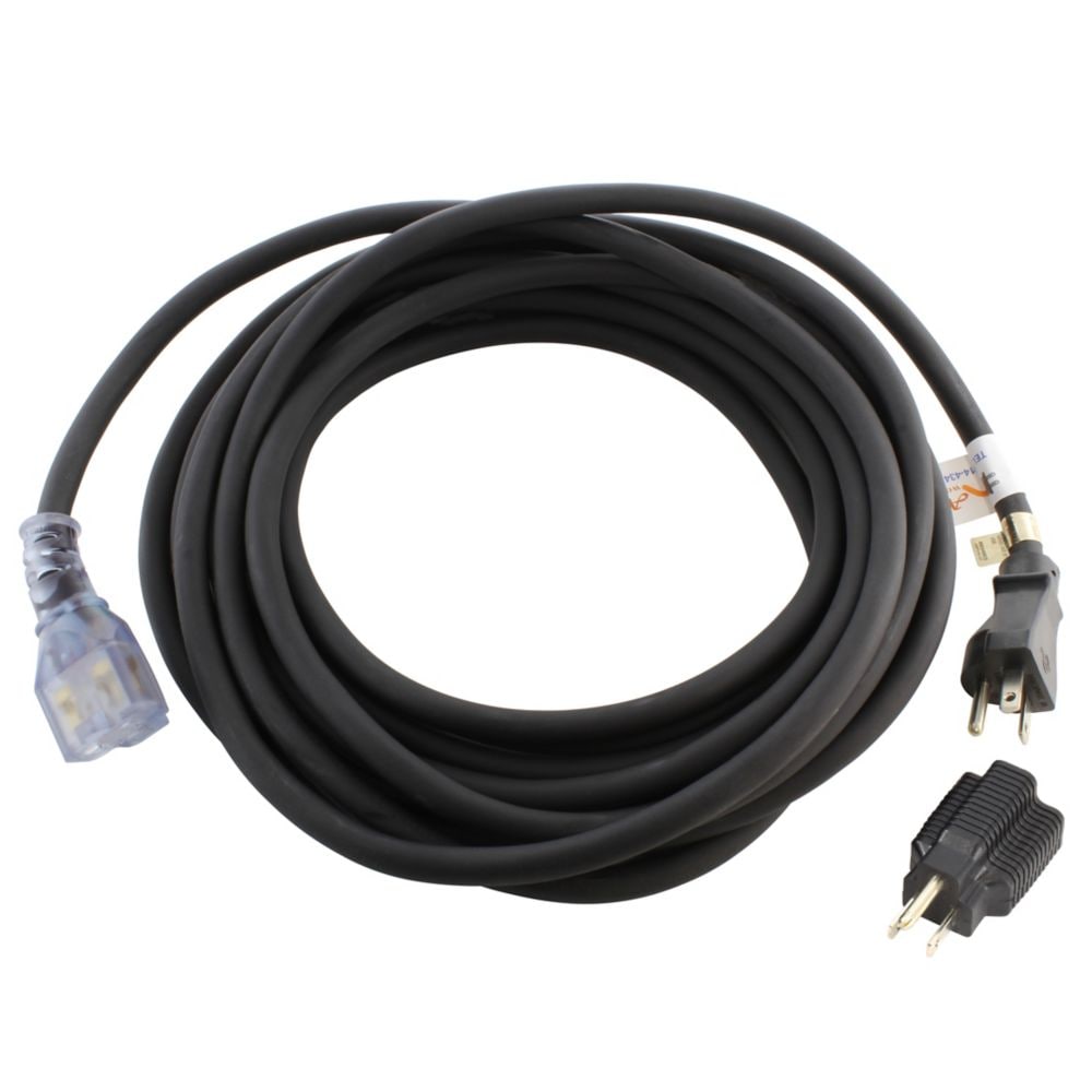 50ft. 15/20 Amp 12/3 Household Outdoor Extension Cord