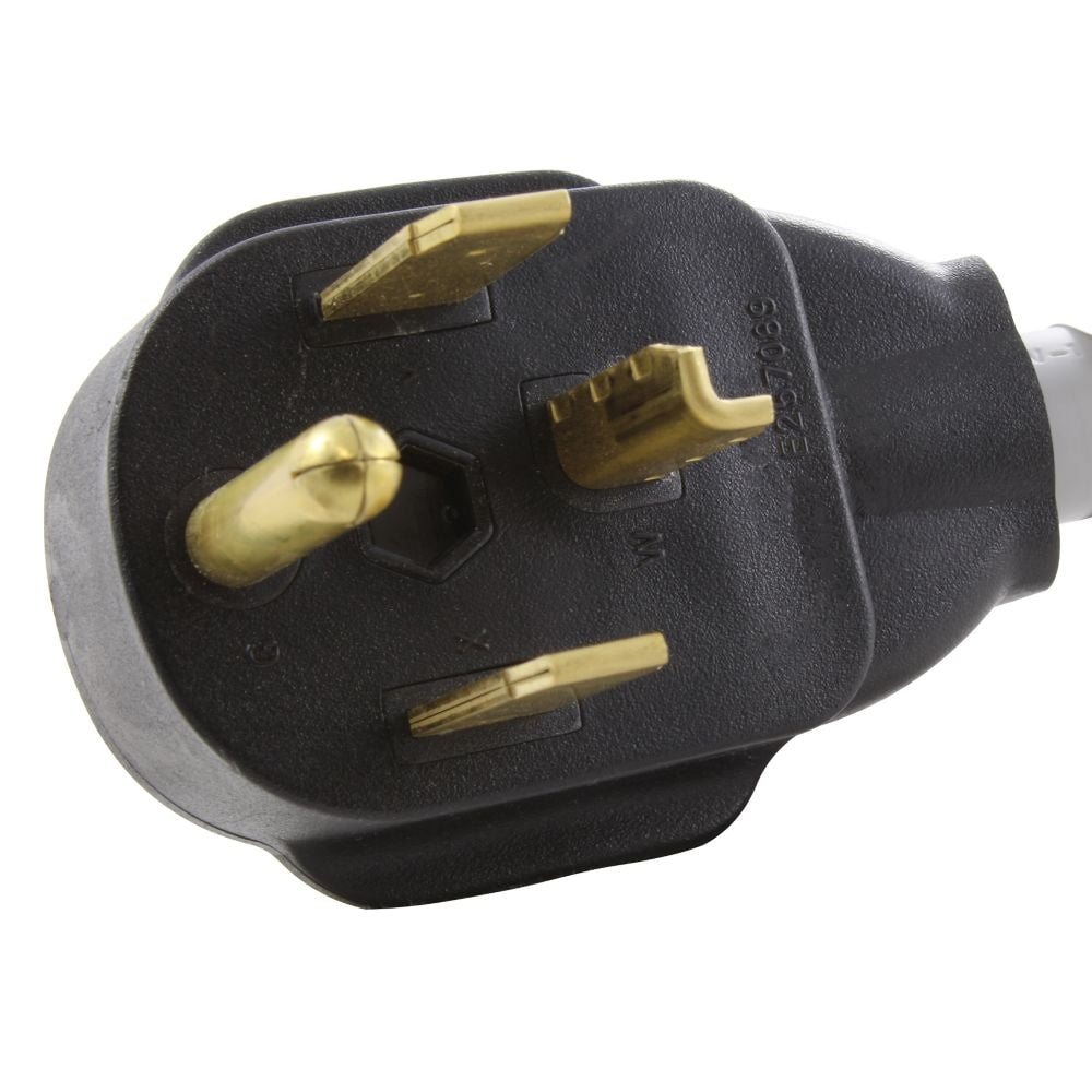 1.5FT 30A 4-Prong Plug NEMA 14-30P to NEMA 14-50R 50A 125/250V Connector