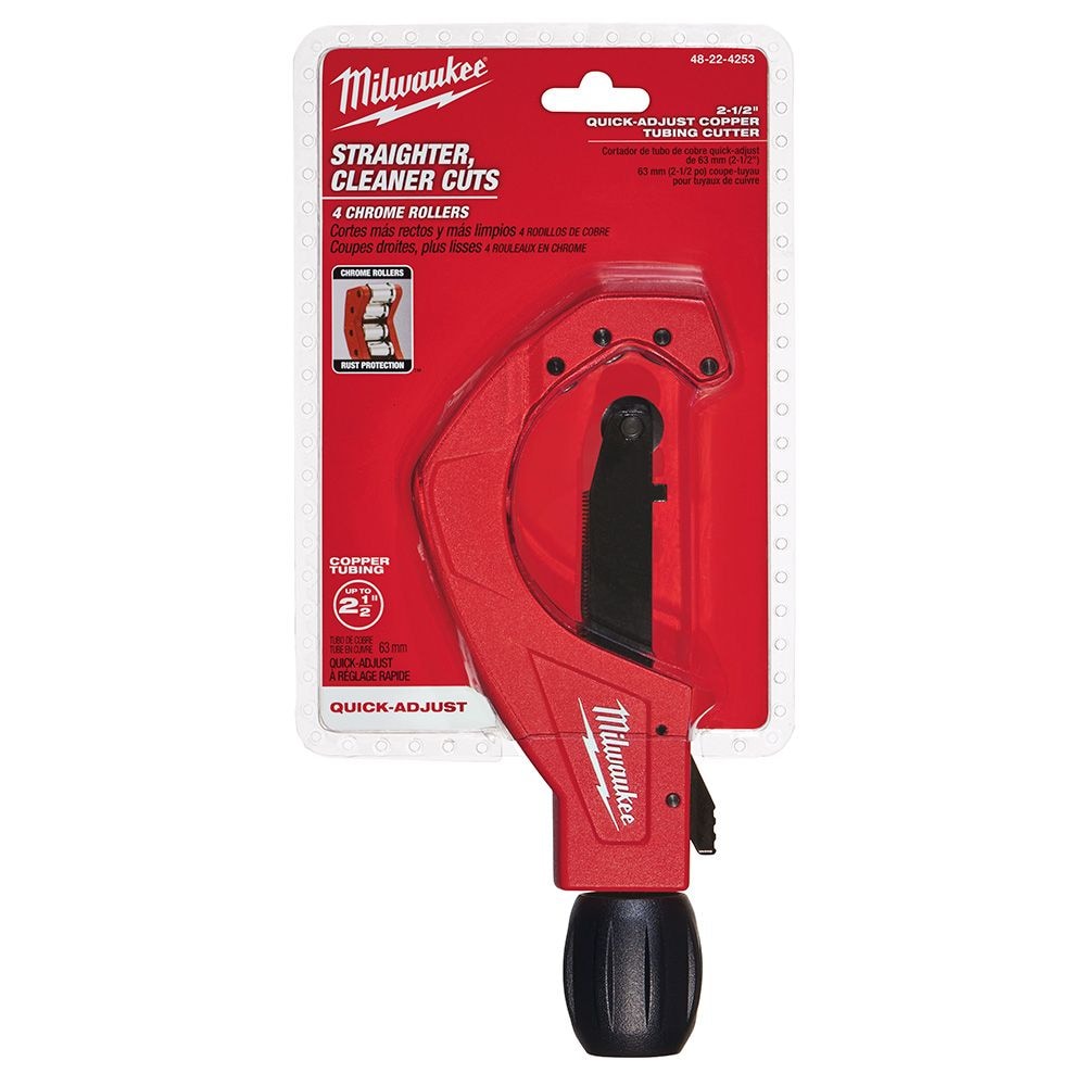 2-1/2 -inch Quick Adjust Copper Tubing Cutter