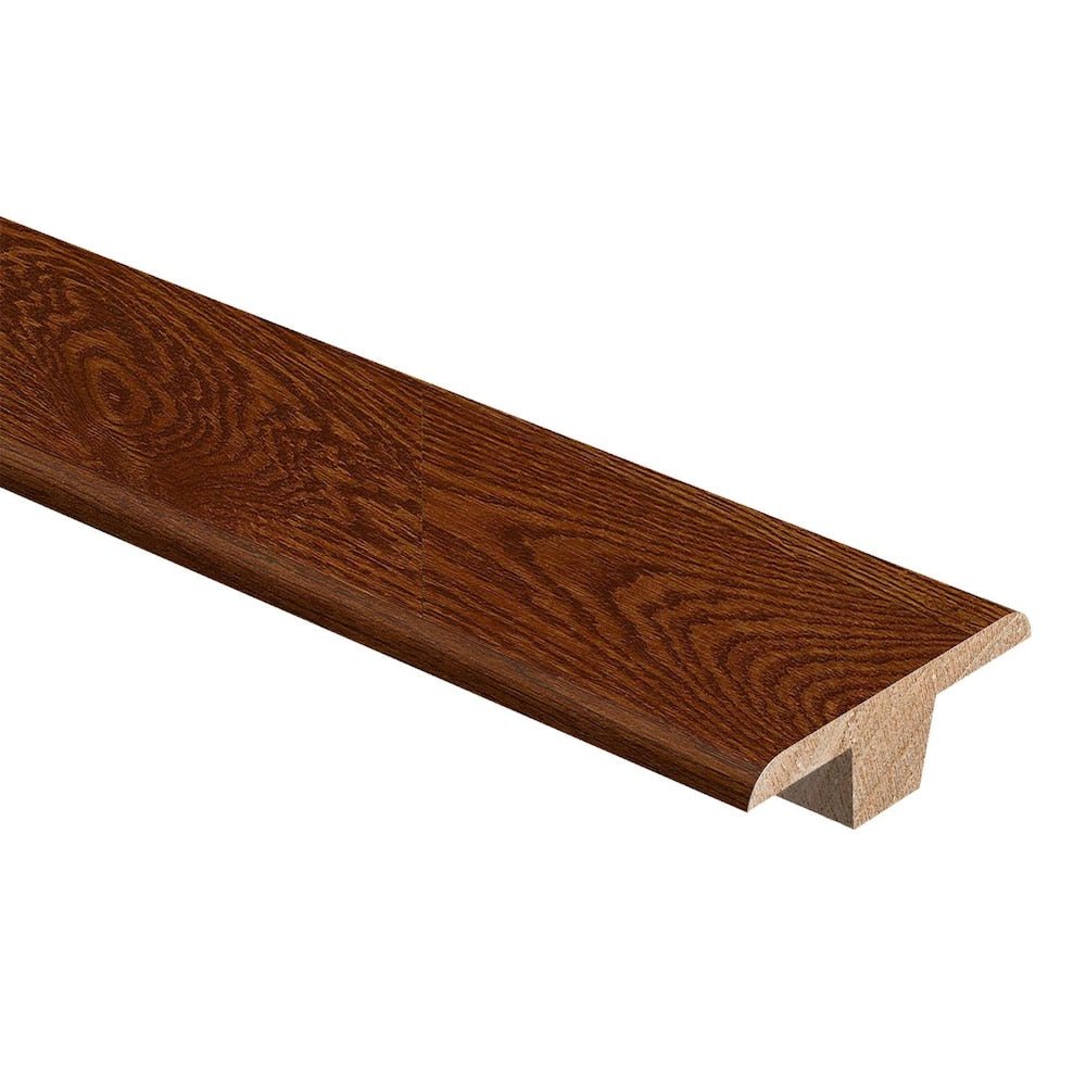 Moulure en T en bois dur de 0,375 po x 1,75 po x 94 po en chêne roux