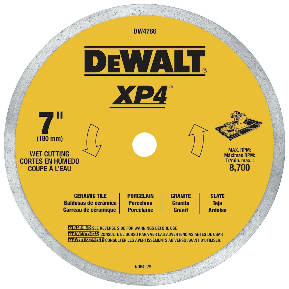 7-Inch by .060-Inch Porclean Tile Blade Wet (DW4766)