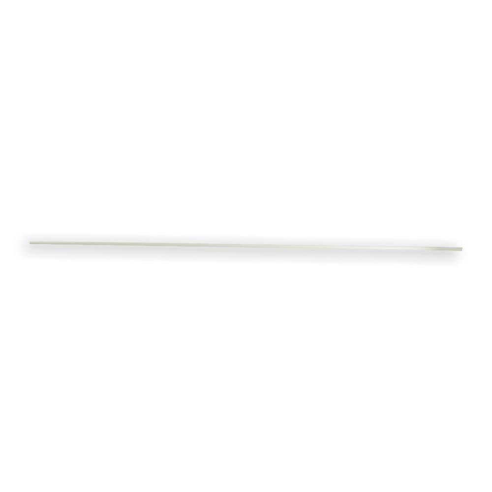 Newton 96-inch L x 2.6-inch H x 4.4-inch D Crown Moulding for Assembled Kitchen Cabinet/Cupboard in Lilly Solid White (HMCRM96C)