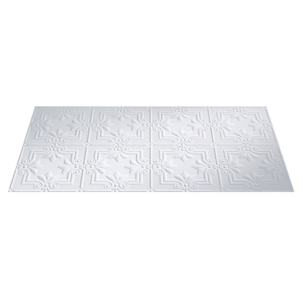 Regalia, 2x4 Glue Up Ceiling Tile, Matte Paintable White 5-pack (40 sq ft)