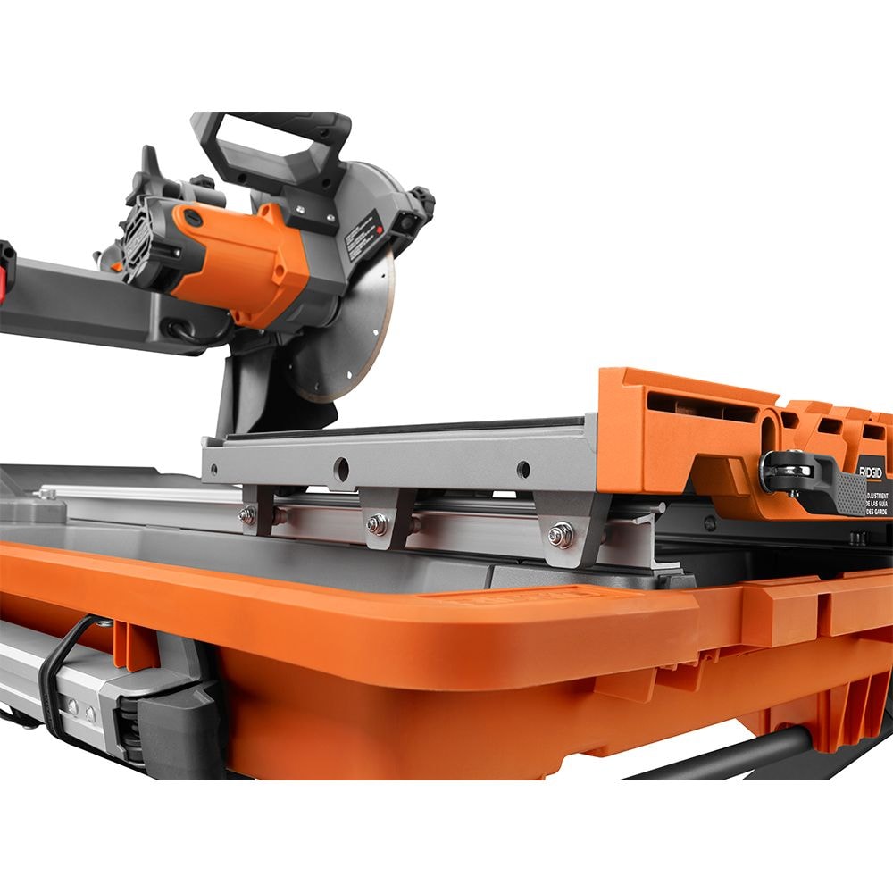 12-Amp 8-inch Tile Saw with Extended Rip Capacity and Stand
