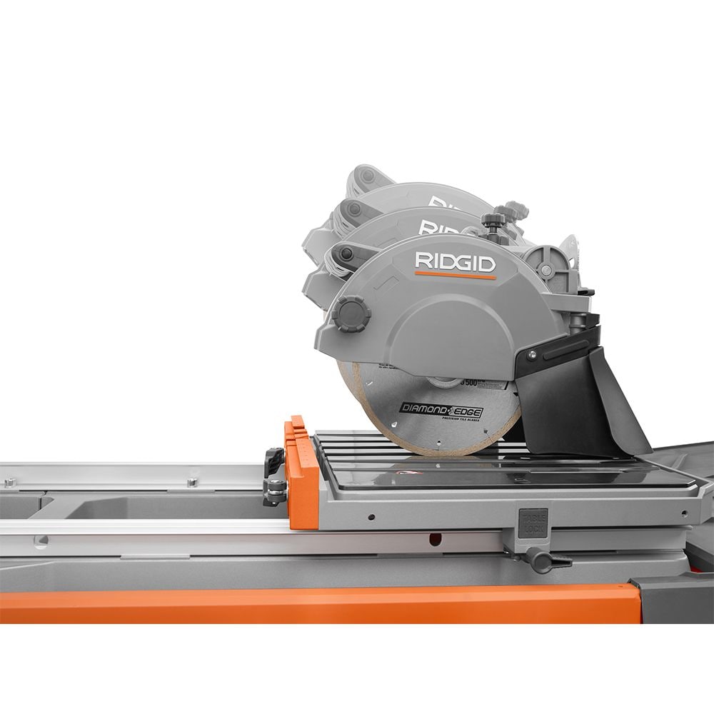 12-Amp 8-inch Tile Saw with Extended Rip Capacity and Stand