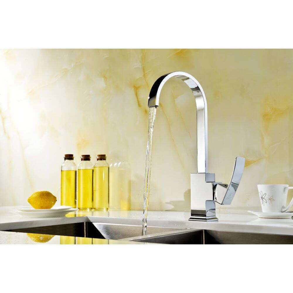 Opus Series Single-Handle Standard Kitchen Faucet in Polished Chrome