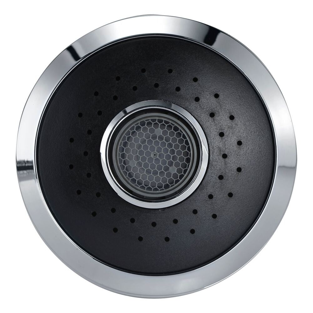 Robinet de cuisine à poignée unique et pulvérisateur rétractable Eclipse en chrome poli