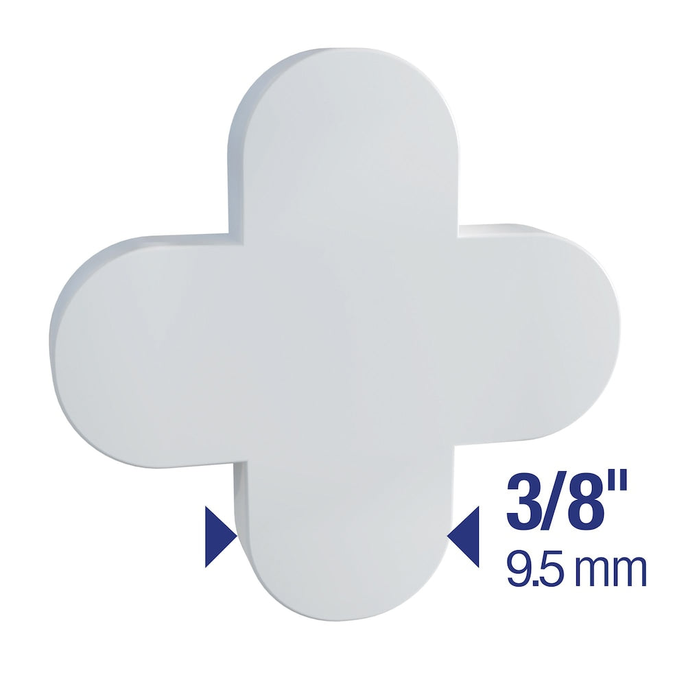 3/8 in. Traditional Flexible Spacers for Floor and Wall Tile Installation (100 Pack)