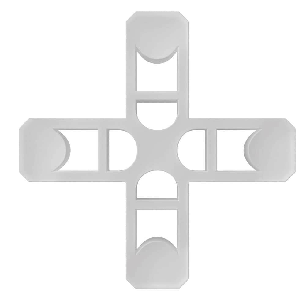 Entretoises pour carrelage dur de 1/4 po pour installation traditionnelle ou sans perçage (paquet de 200)