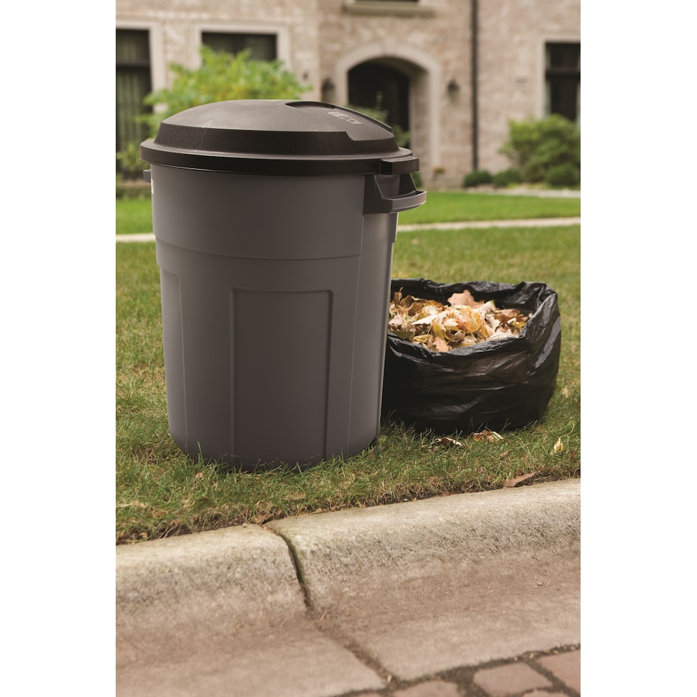 Poubelle d'extérieur résistante aux animaux Roughneck de 75,5 L (20 gallons)