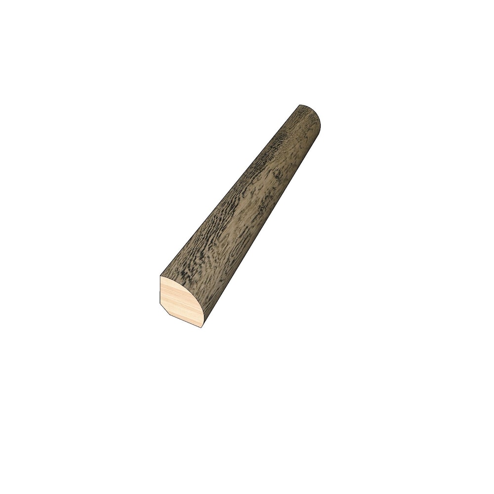 Aged Bourbon 3/4-inch Thick x 3/4-inch Wide x 78-inch Length Hardwood Quarter Round