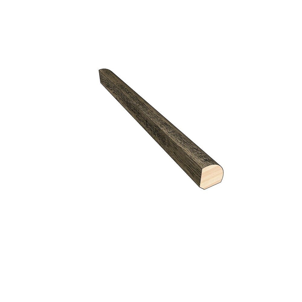 Aged Bourbon 3/4-inch Thick x 3/4-inch Wide x 78-inch Length Hardwood Quarter Round