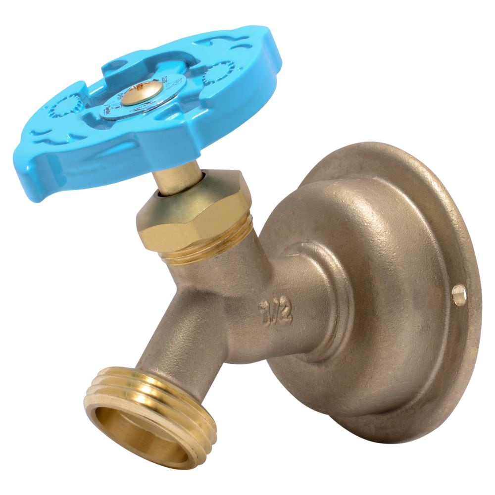 1/2 inch x 3/4 inch MHT Push-to-Connect Brass Multi-Turn No Kink Hose Hibb