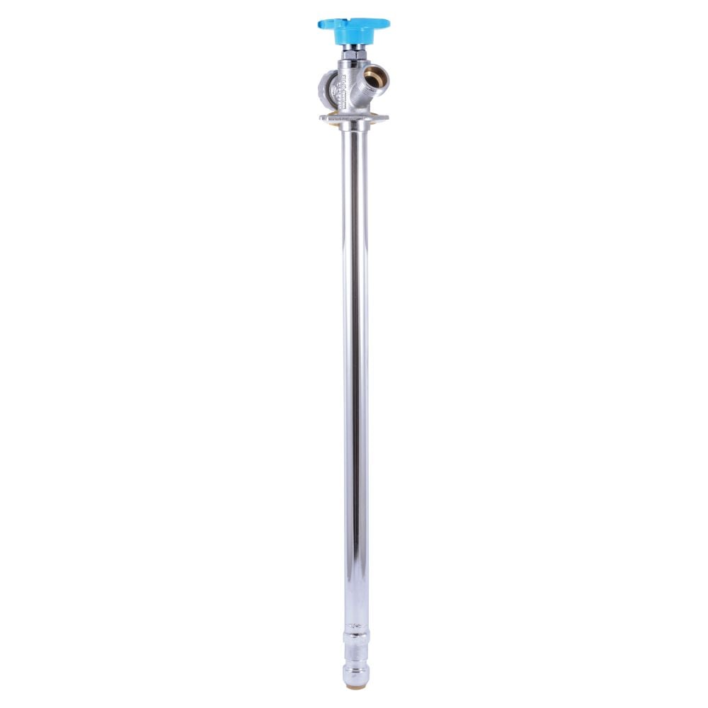 SharkBite-1/2" Push-to-Connect x 3/4" MHT 18 Anti-Siphon Frost-Free Sillcock
