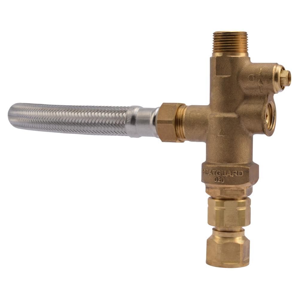 3/4 inch Tank Booster PRO Thermostatic Mixing Valve with Integral Checks