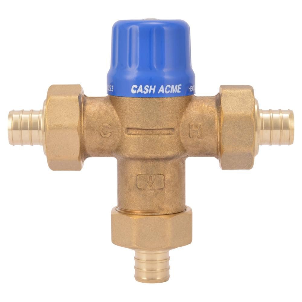 3/4 inch HG-110 PEX Barb Thermostatic Mixing Valve
