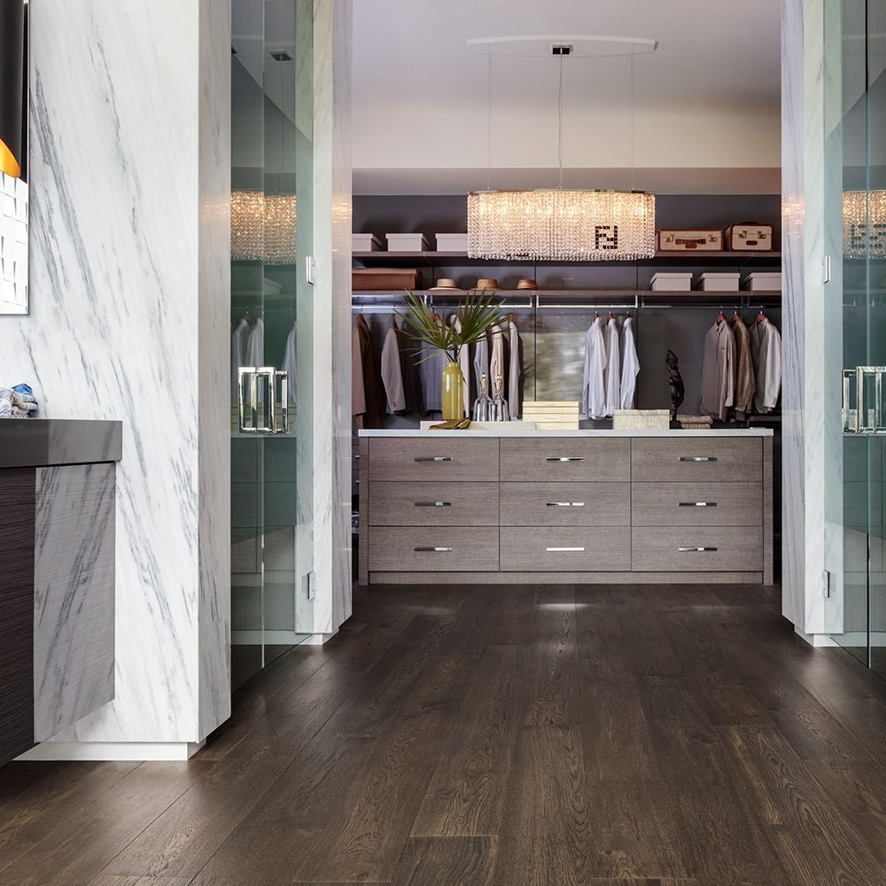 Sample -French Oak Bodega Engineered Click Lock Hardwood Flooring, 6.5 inch x 7 inch