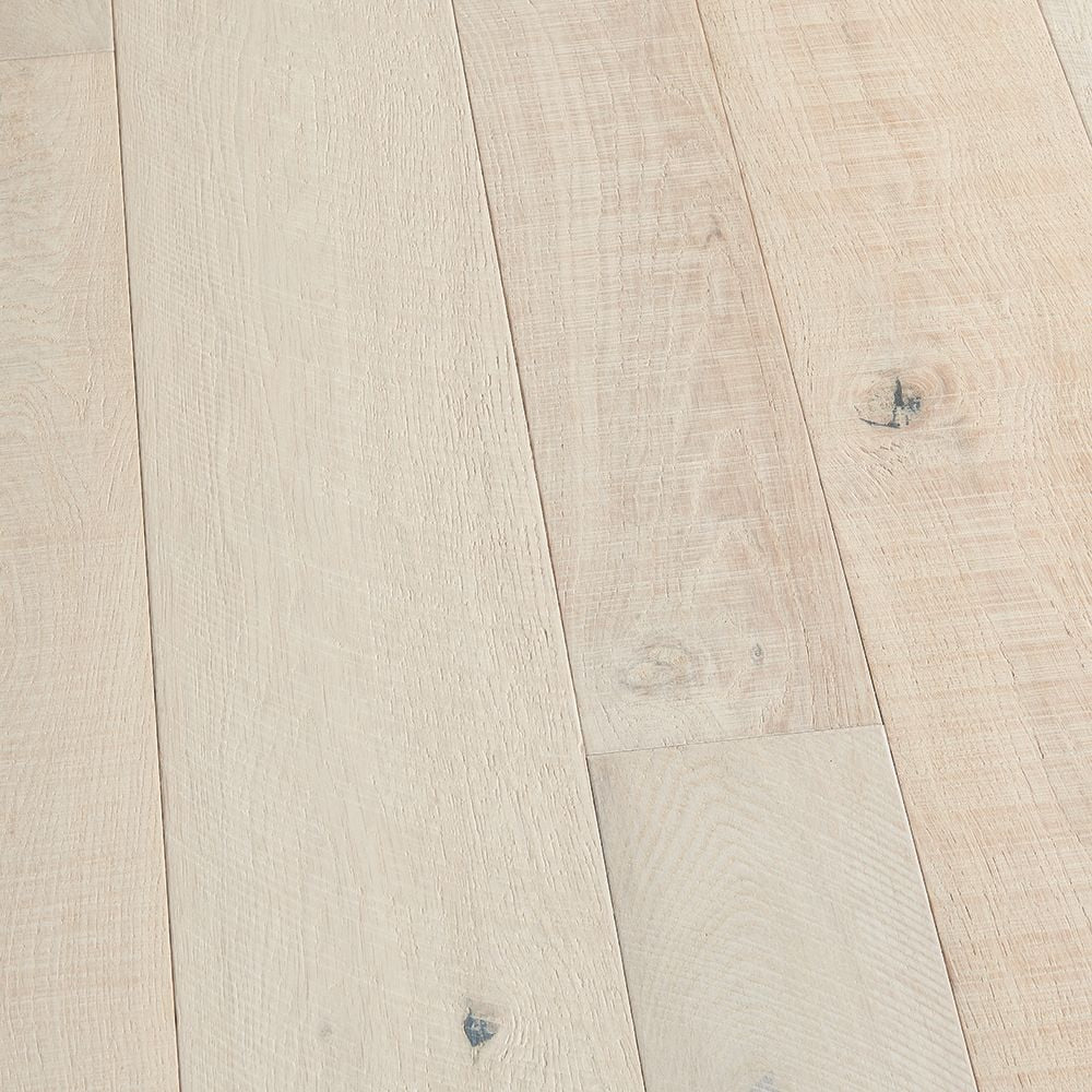 Sample -French Oak Santa Monica Engineered Click Lock Hardwood Flooring, 6 inch x 7 inch