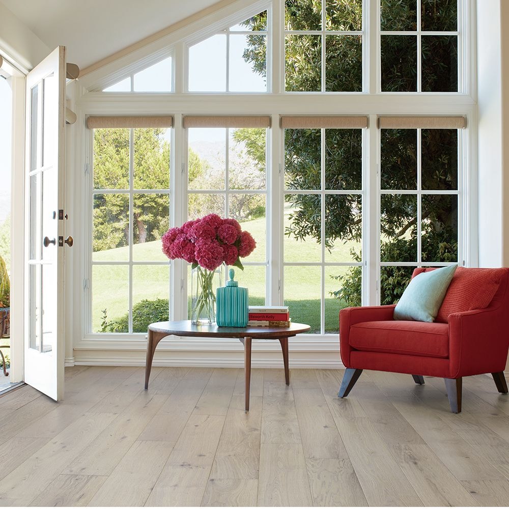 Sample -French Oak Mavericks Engineered Tongue & Groove Hardwood Flooring, 7.5 inch x 7 inch