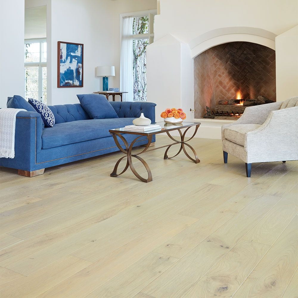 Sample -French Oak Salt Creek Engineered Click Lock Hardwood Flooring, 6.5 inch x 7 inch