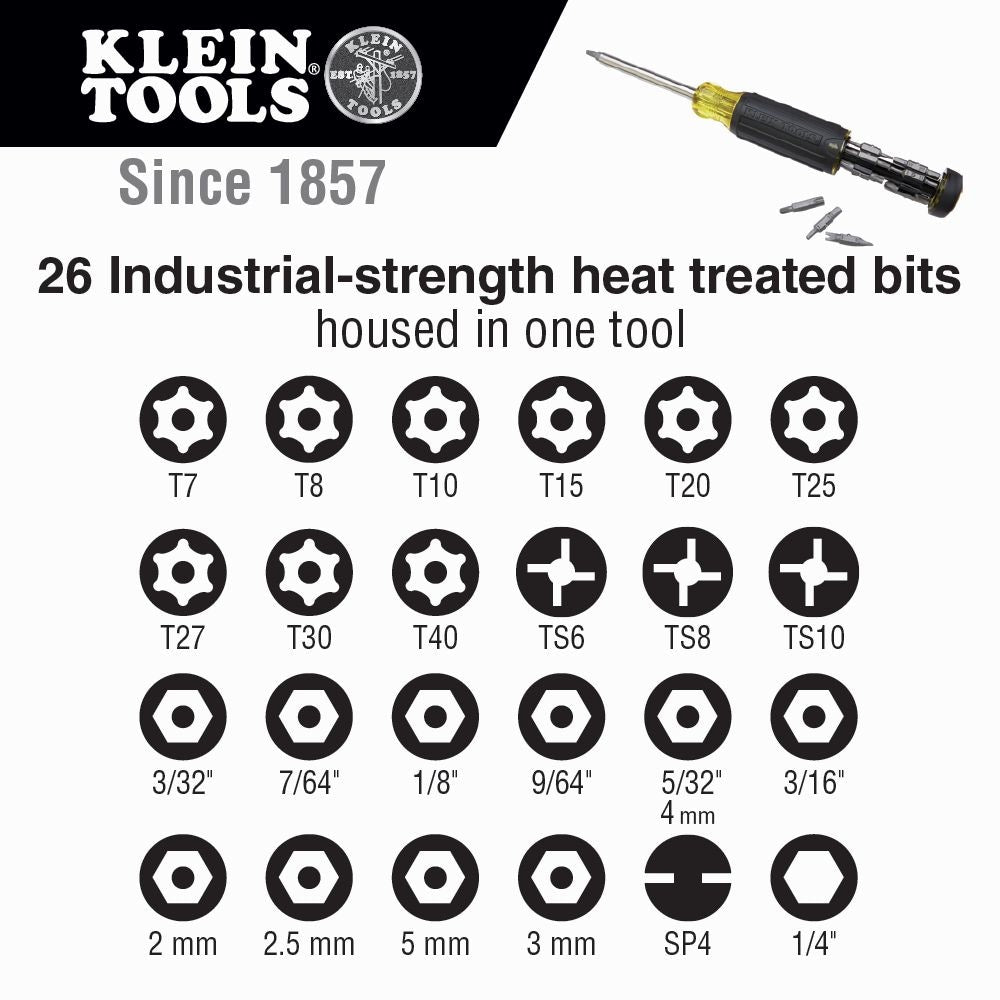 27-in-1 Multi-Bit Tamperproof Screwdriver