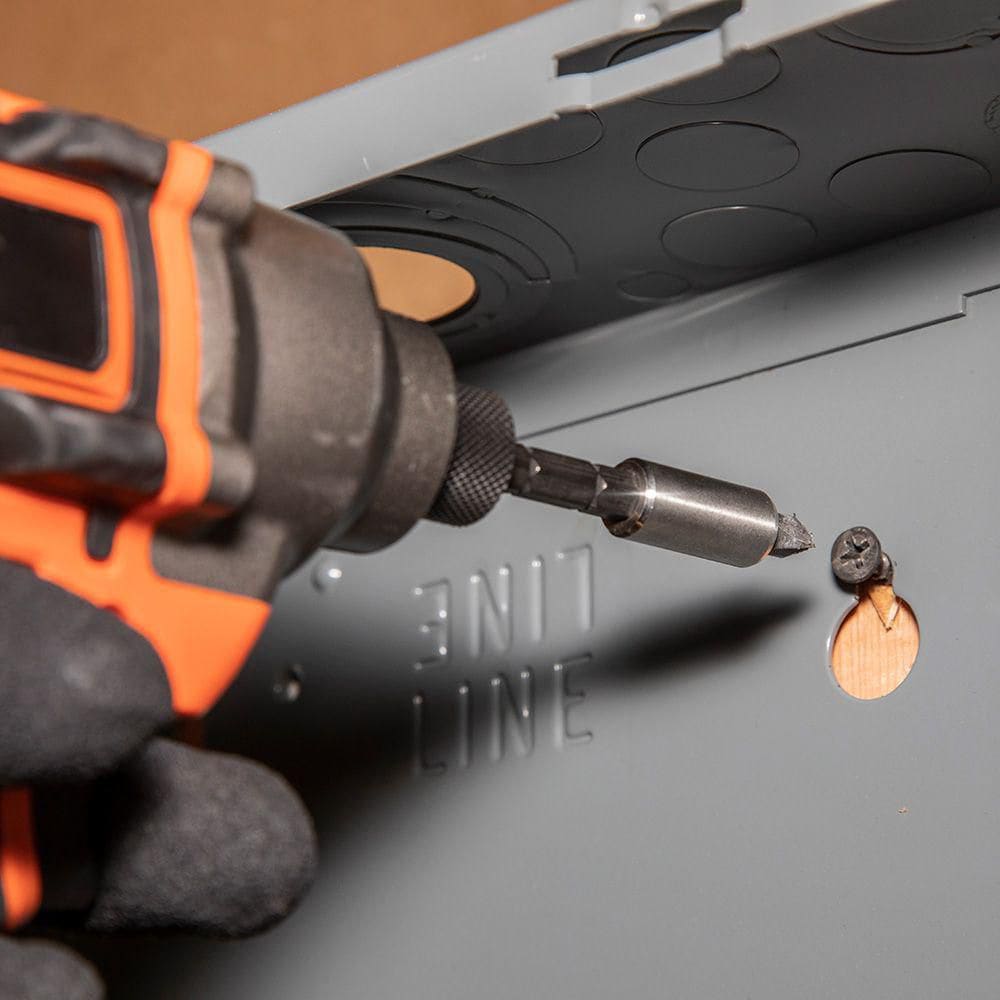 8-in-1 Multi-Bit Adjustable Length Stubby Screwdriver