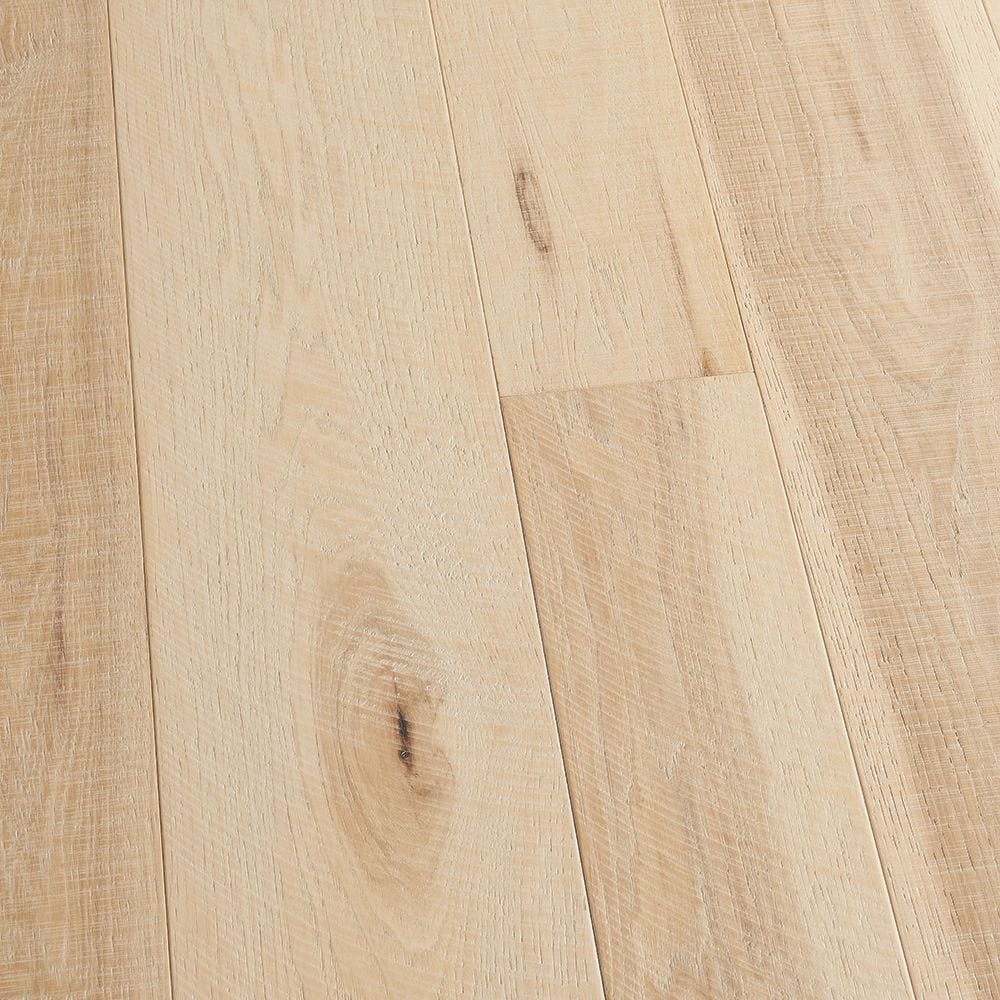 Sample -Hickory Crescent Engineered Click Lock Hardwood Flooring, 6 inch x 7 inch