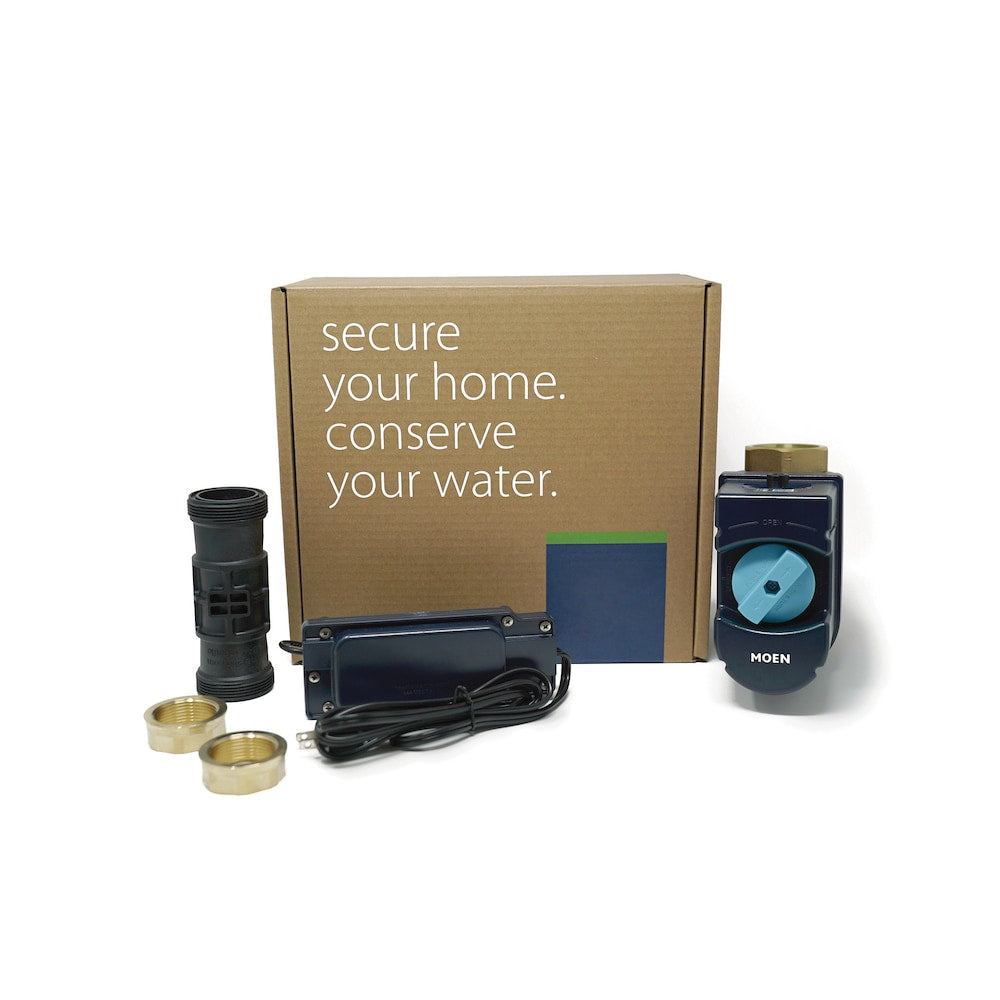 Flo 1.25-Inch Smart Water Leak Detector/Sensor and Automatic Shutoff Valve