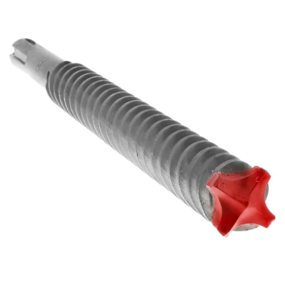 Rebar Demon Foret à percussion à tête entièrement en carbure SDS-Max à 4 couteaux de 1 po x 16 po x 21 po pour le perçage du béton/des barres d'armature
