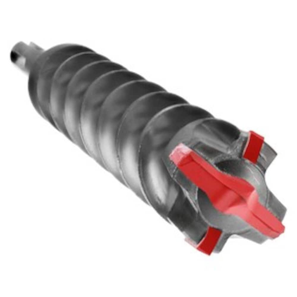 Rebar Demon Foret à percussion à pointe en carbure SDS-Max à 4 couteaux de 1 1/2 po x 16 po x 21 po pour le perçage du béton/des barres d'armature