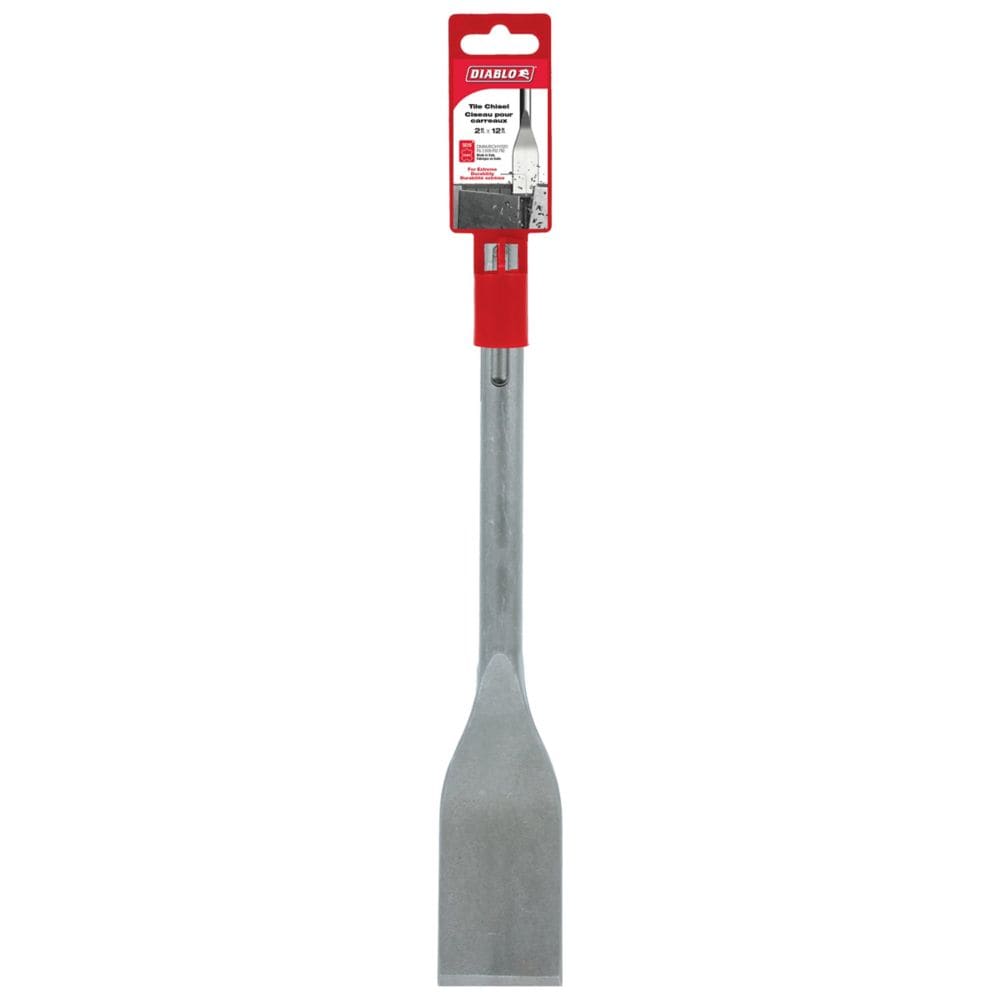 2-Inch x 12-Inch SDS Max Hammer Drill Chisel for Floor/Wall Tile Removal