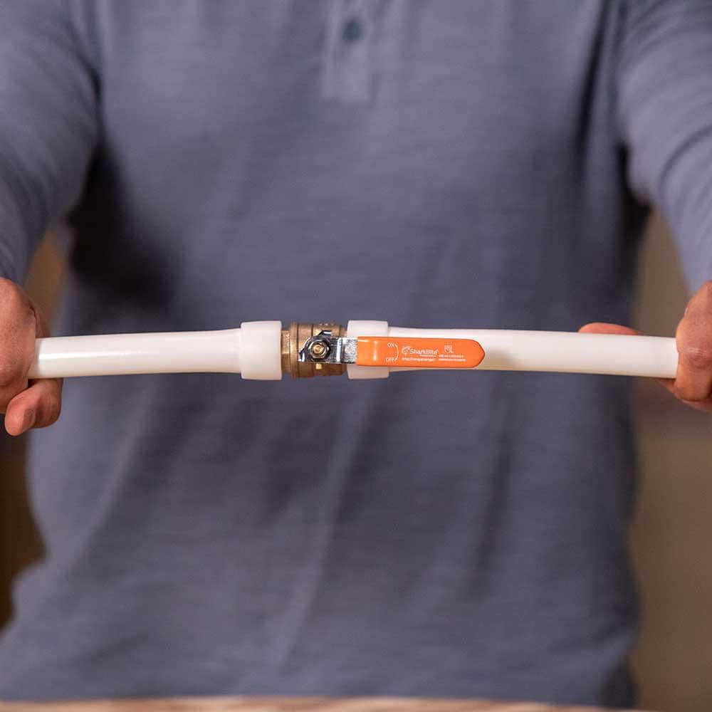 Tuyau d'expansion PEX-A blanc de 3/4 po x 100 pi